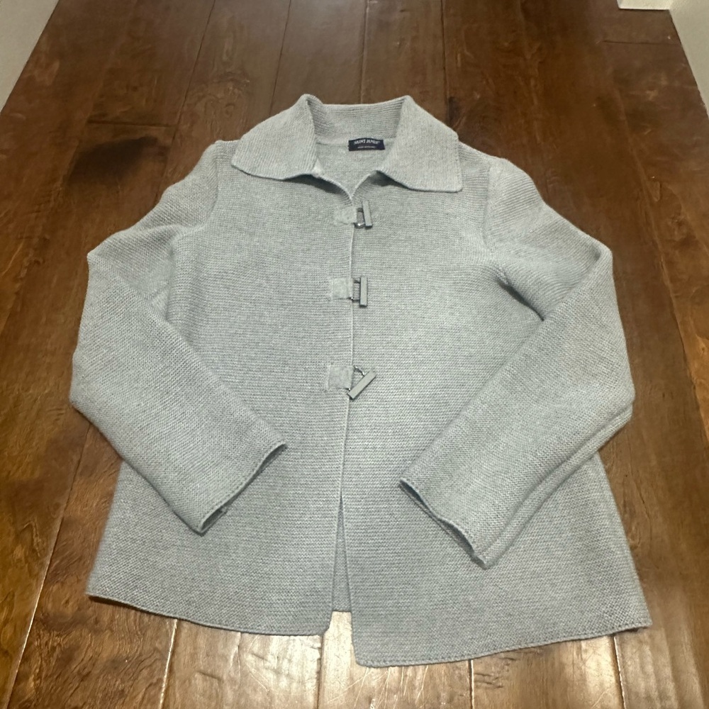 Saint James Wool/Acrylic blend toggle closure Cardigan